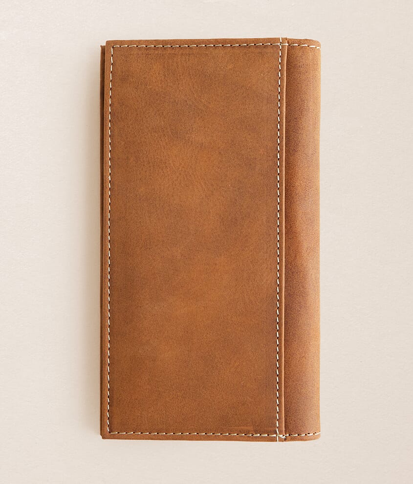 Tooled Rodeo Leather Wallet