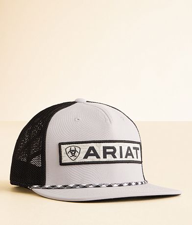 Ariat Rope 110 Flexfit Trucker Hat front view