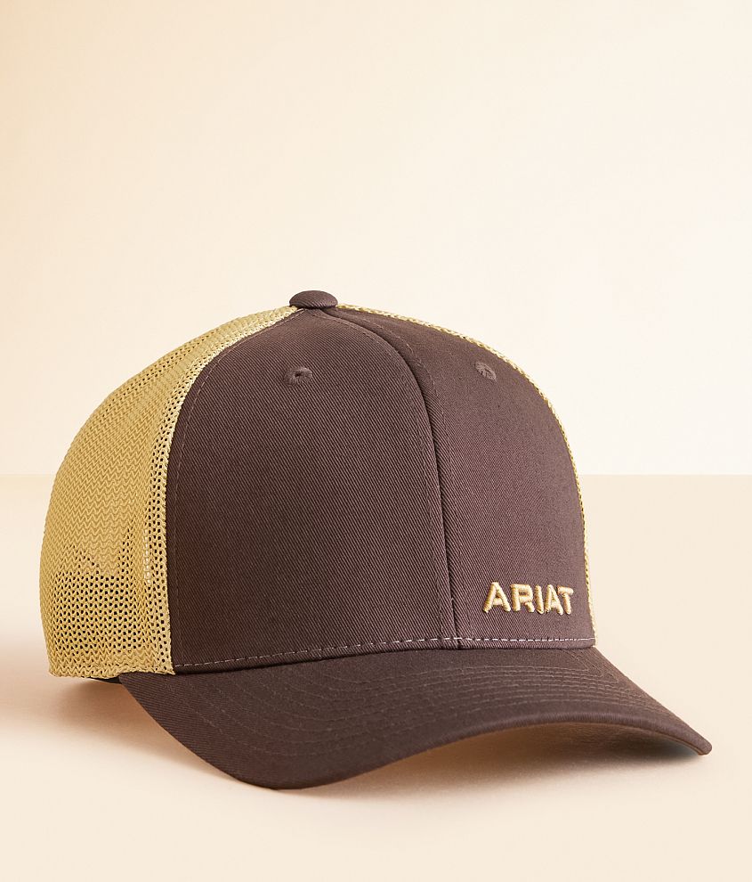 Ariat Offset 110 Flexfit Trucker Hat front view