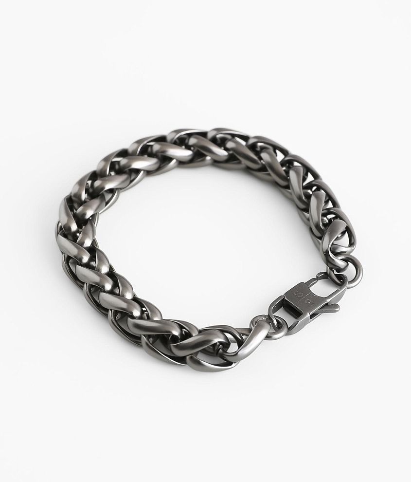 Silver Strike Chain Bracelet front view