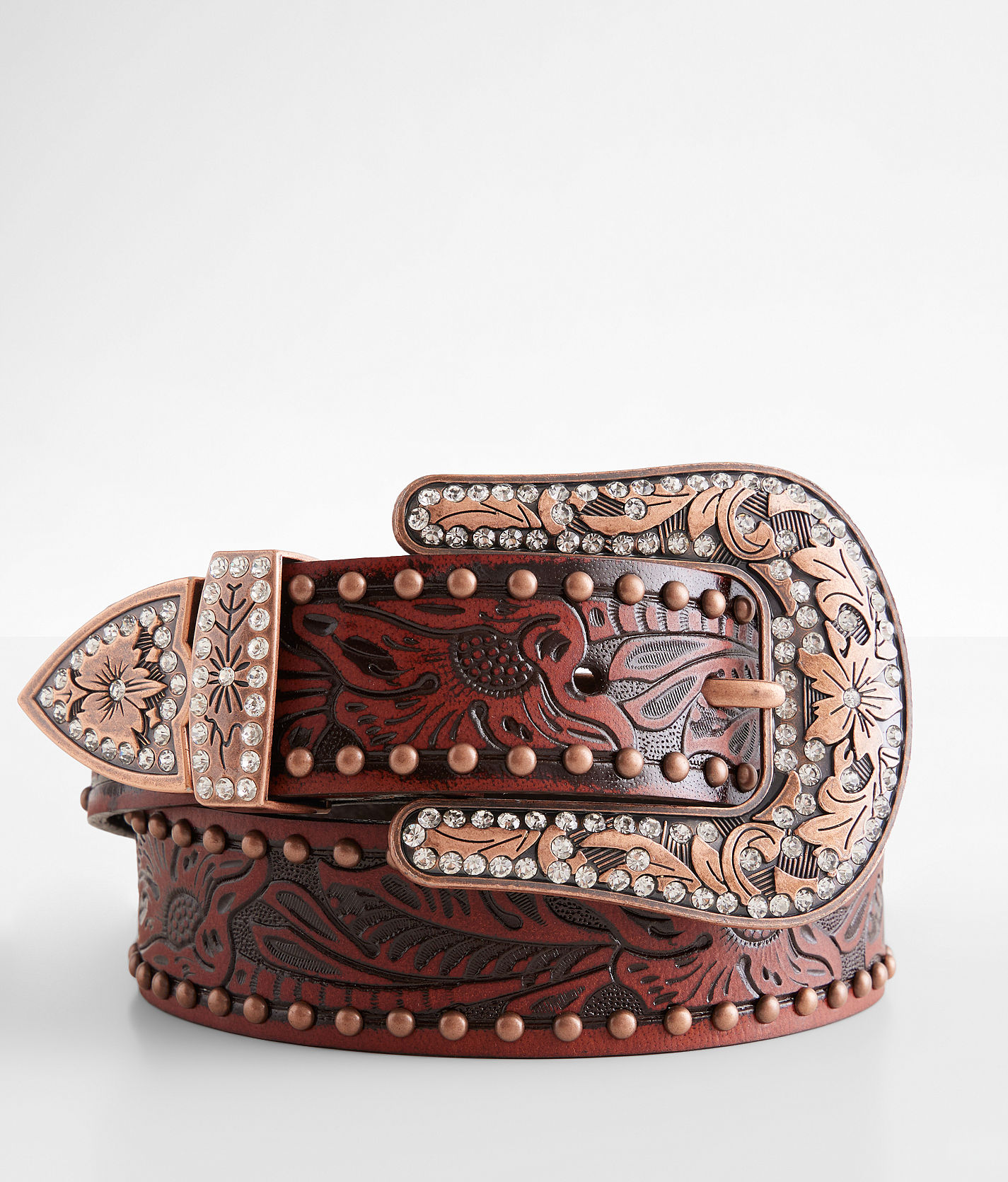 Angel Ranch Girl's 3D Studded Belt