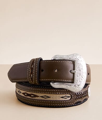 Nocona Leather Western Belt front view