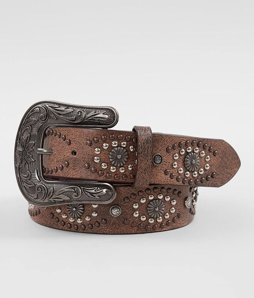 Nocona Studded Western Belt front view