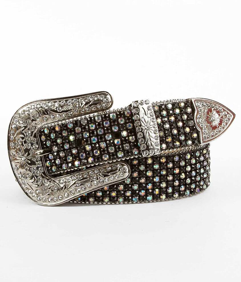 Nocona Rhinestone Belt front view