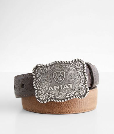 Ariat Boys - Western Leather Belt front view