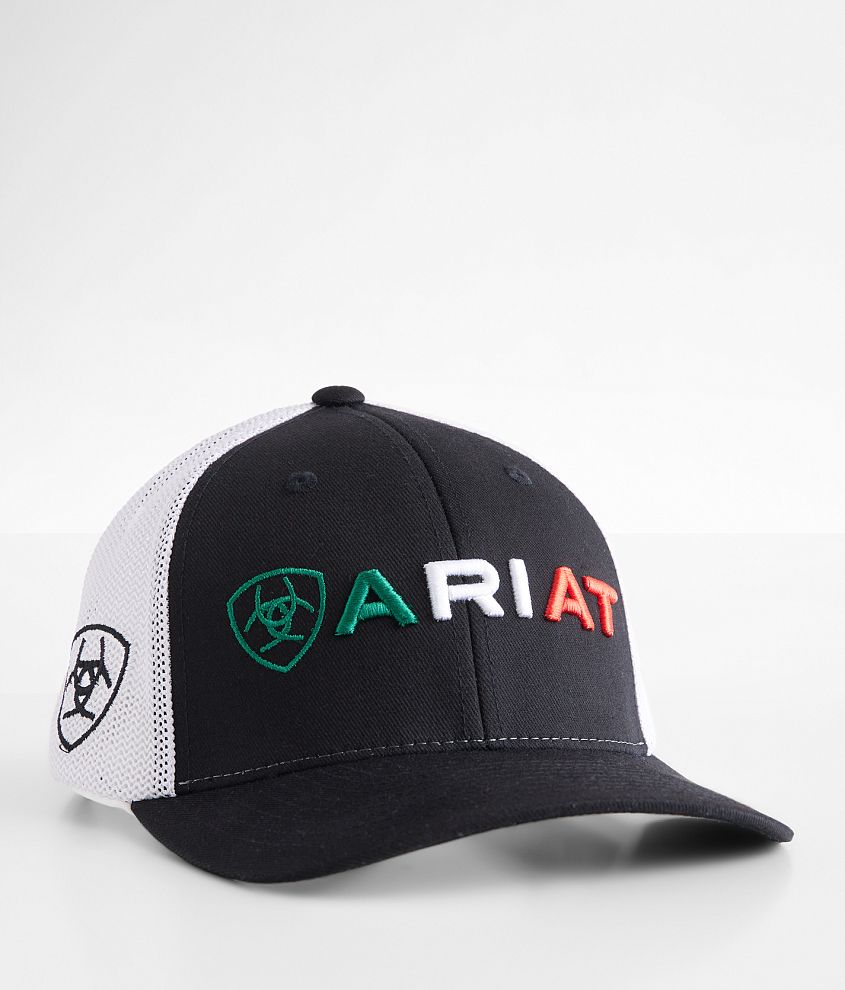 Boys - Ariat Mexico 110 Flexfit Trucker Hat front view