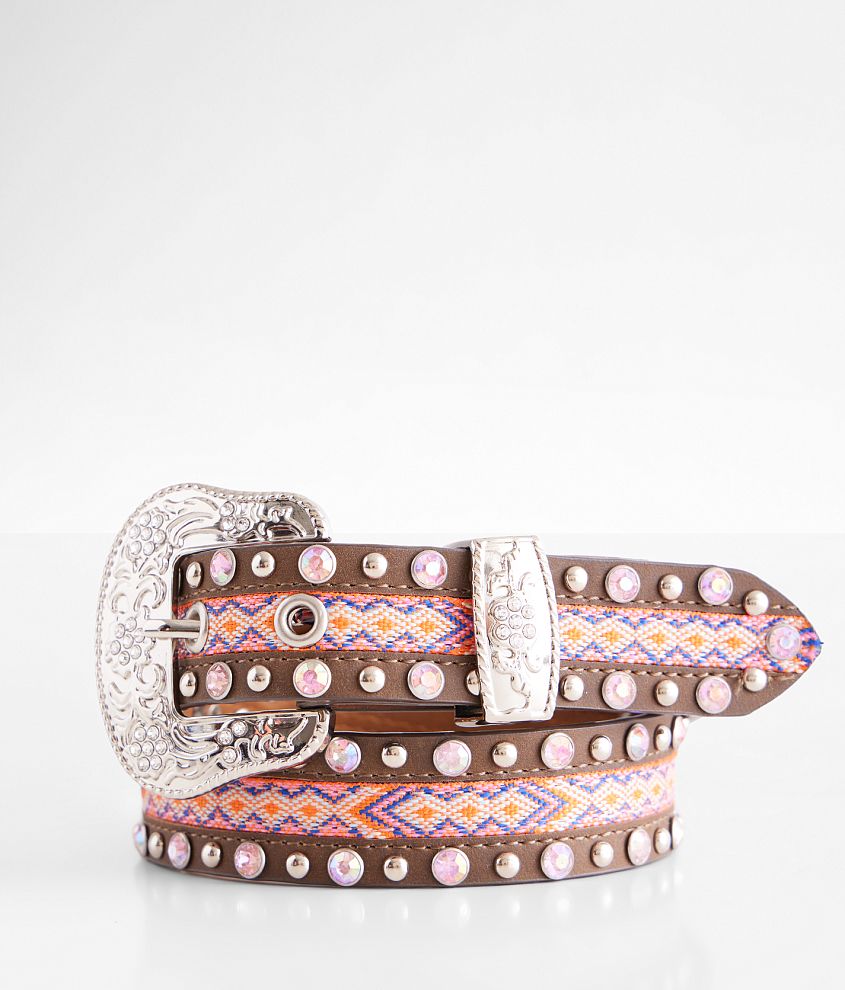 Angel Ranch Girls' 3D Western Belt