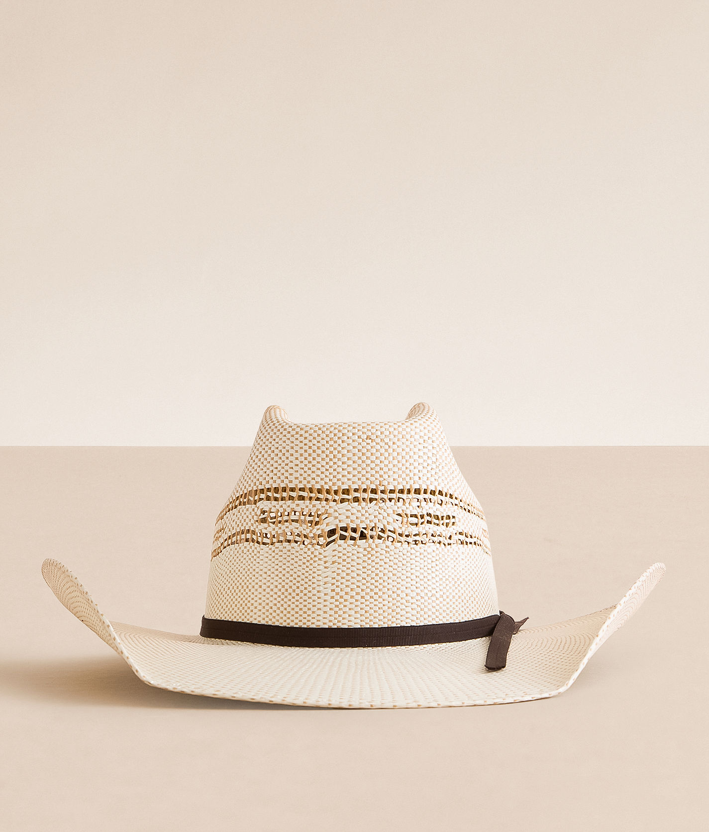 Twister Ivory Cowboy Hat with Black Band Twister 30X Shantung Patriot 4 1/4 main image 3