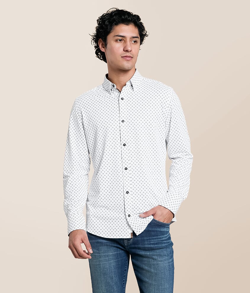 Square Knit Standard Performance Stretch Shirt