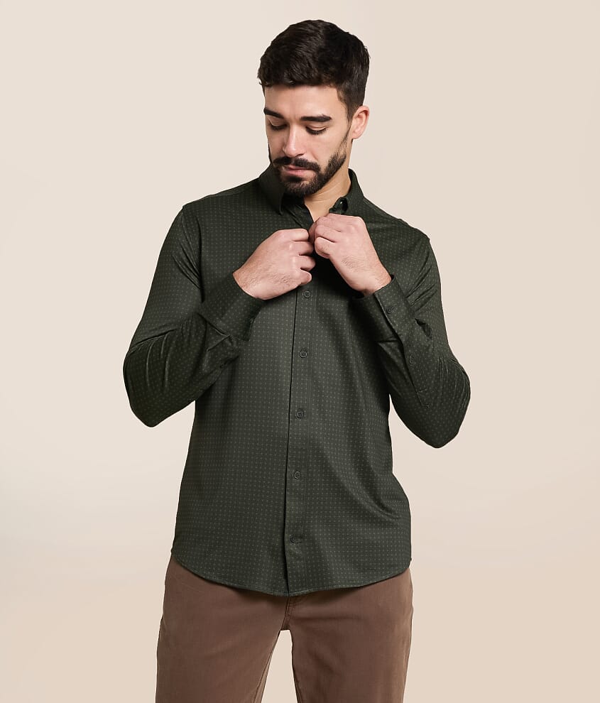 Maze Knit Standard Performance Stretch Shirt