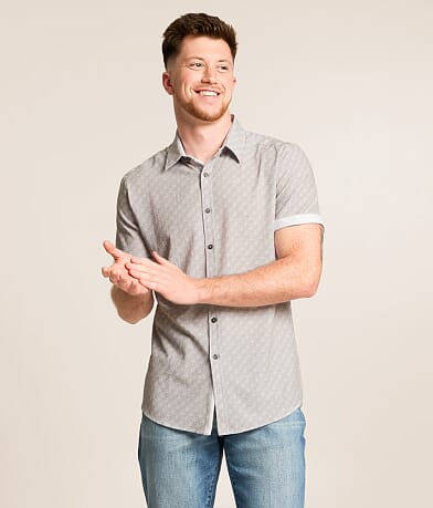 dress shirts athletic fit Mens Tailored Athlete Light Blue Muscle Fit Dress Shirt Large