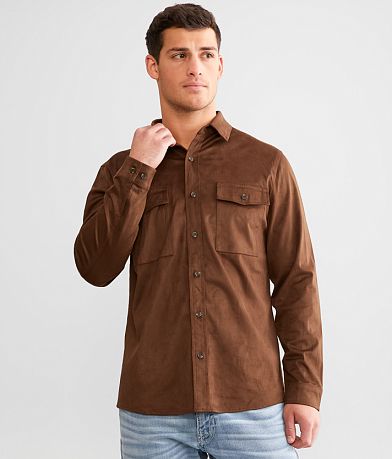 7Diamonds Country Road Stretch Shacket front view