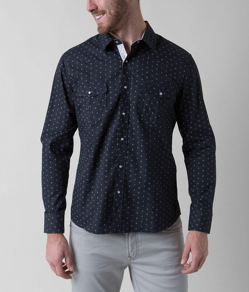 Level Ten Printed Shirt front view