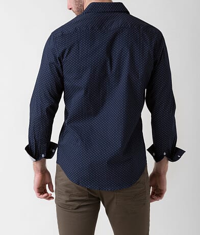 Level Ten Polka Dot Shirt back view