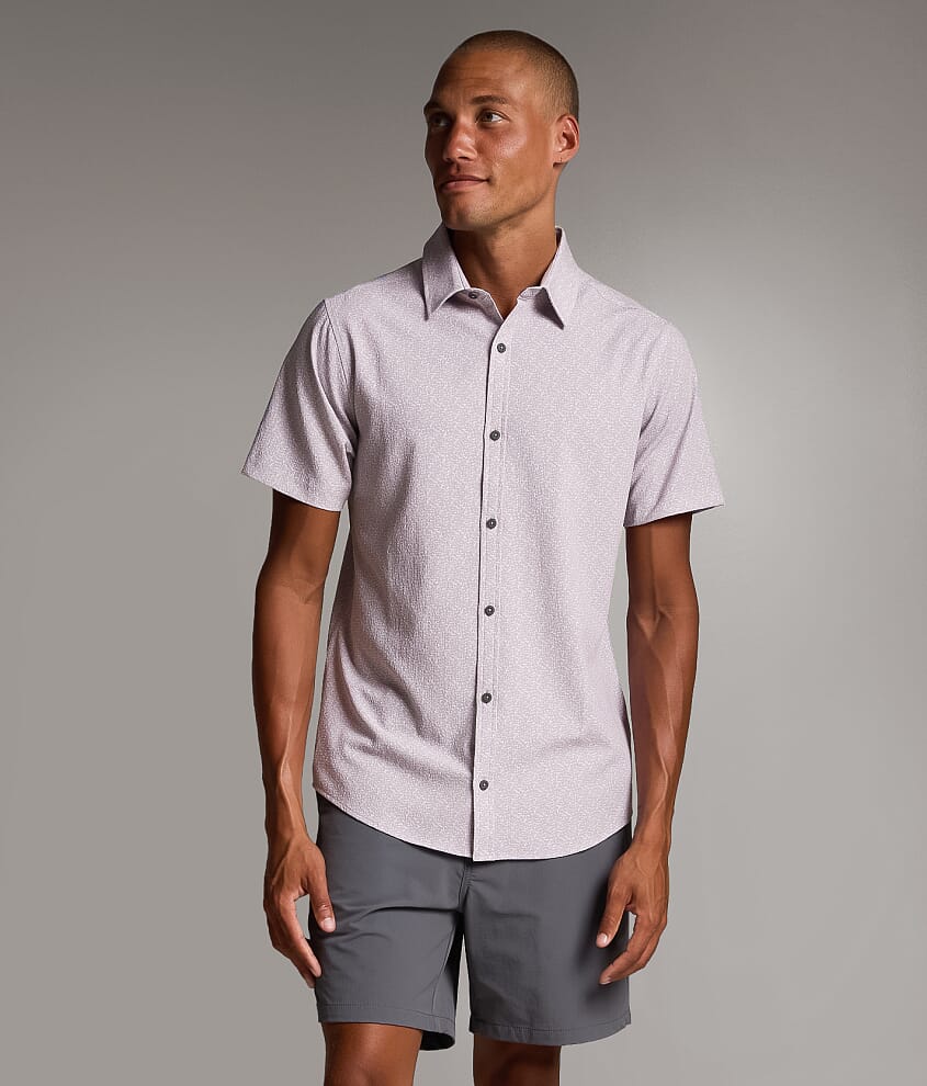Textured Standard Performance Stretch Shirt