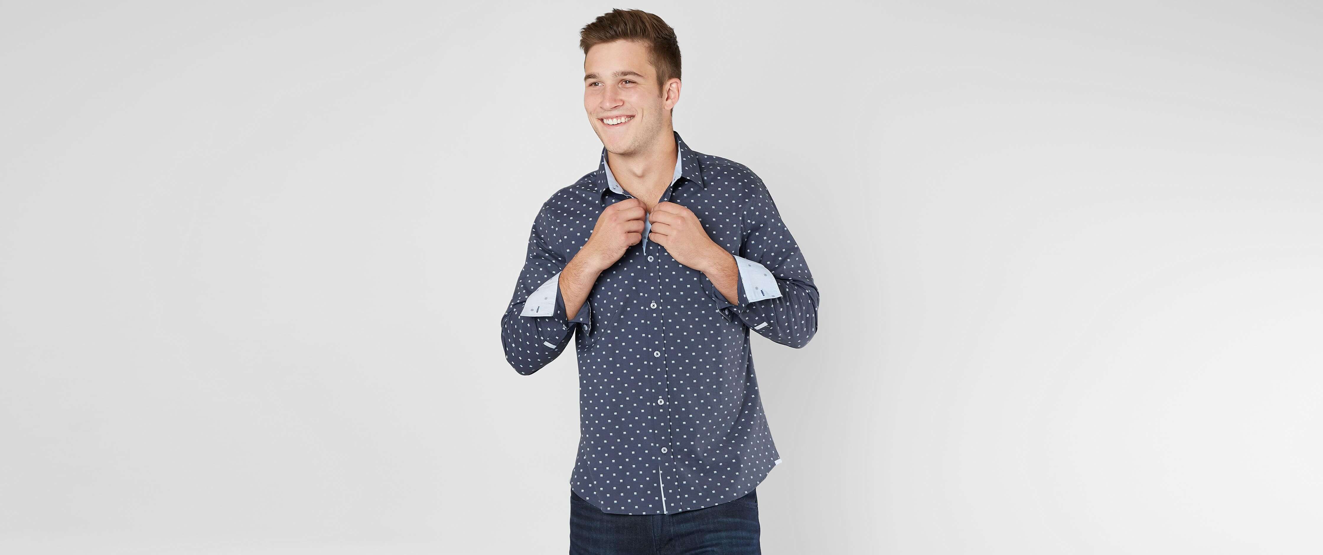 7Diamonds Neon Noon Stretch Shirt