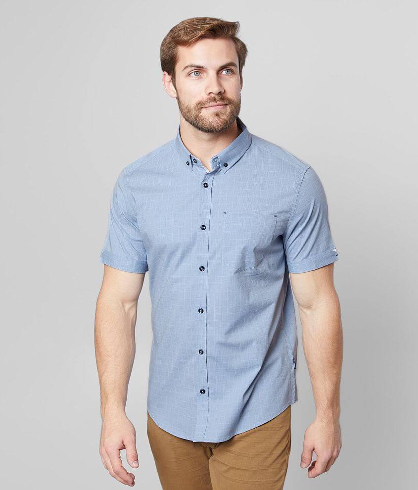 7Diamonds Sage Stretch Shirt front view