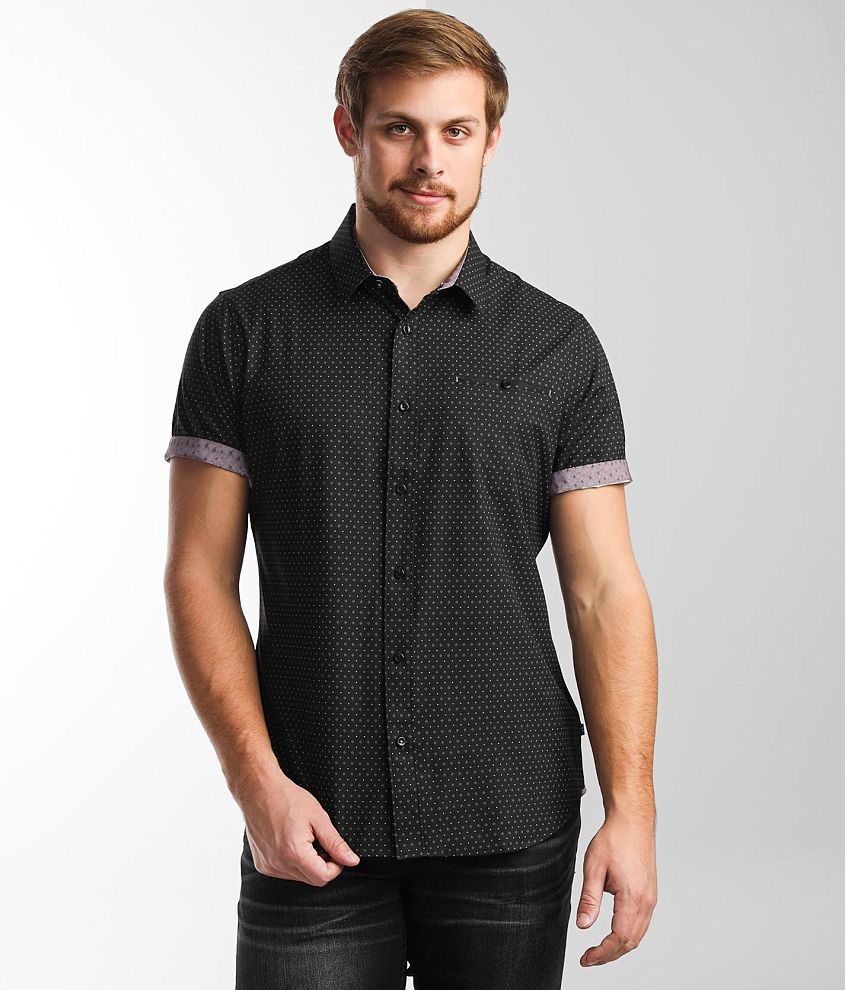 7Diamonds Algorithm Stretch Shirt - Men's Shirts in Black | Buckle