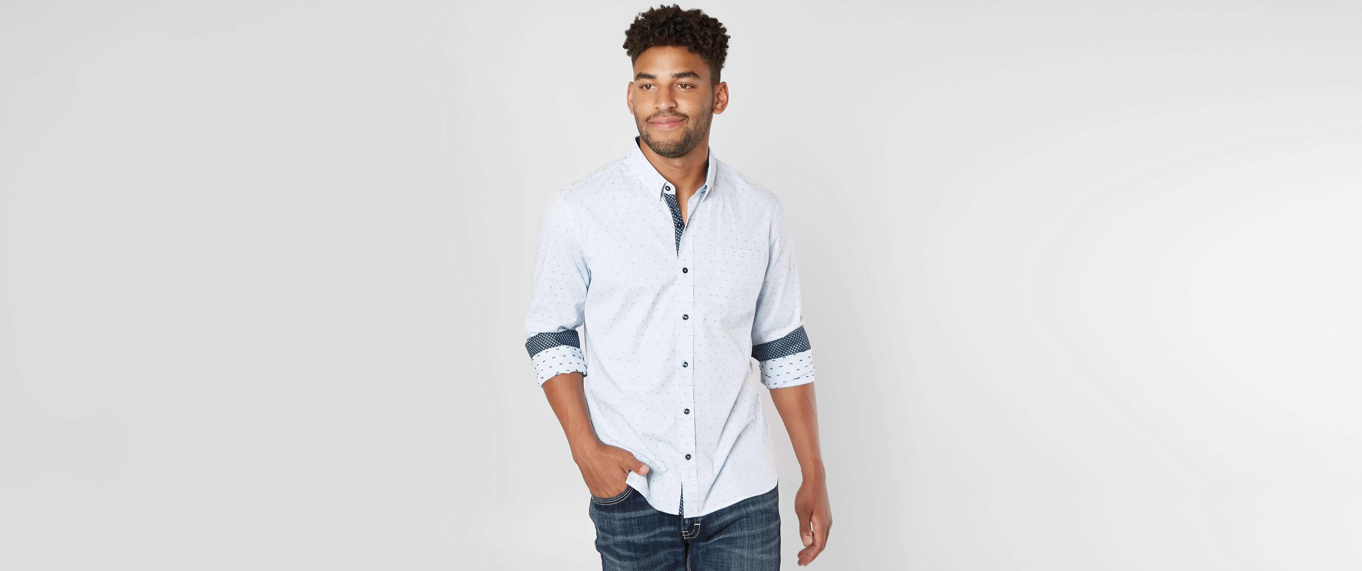 Image of Diamonds Above The Clouds Stretch Shirt