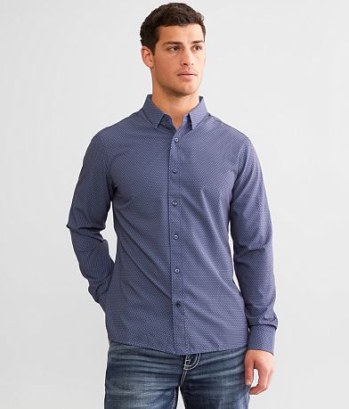 7Diamonds Ocean Eyes Stretch Shirt front view