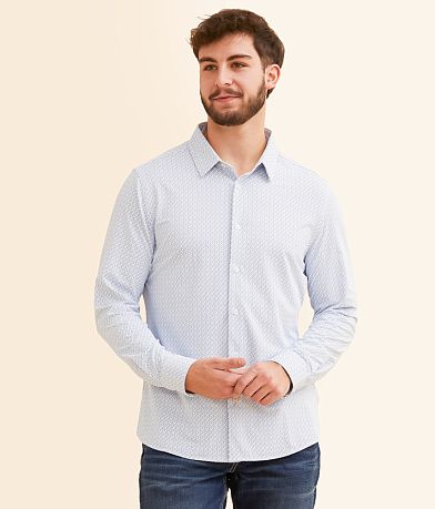 7Diamonds Pesaro Stretch Shirt front view