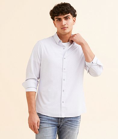 7Diamonds Lucian Stretch Shirt front view