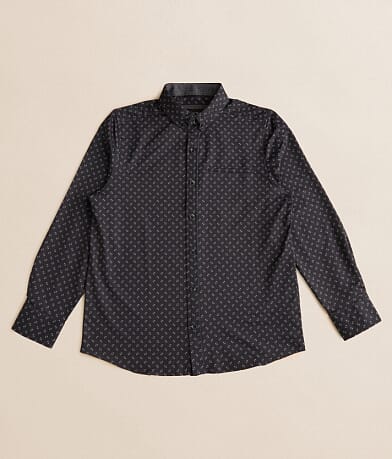 J.B. Holt Boys - Geo Knit Performance Shirt front view