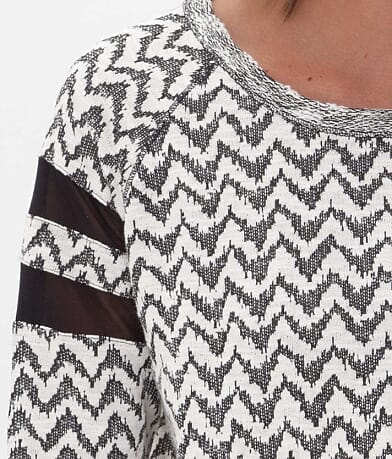 Jolt Chevron Sweatshirt misc detail 2 view