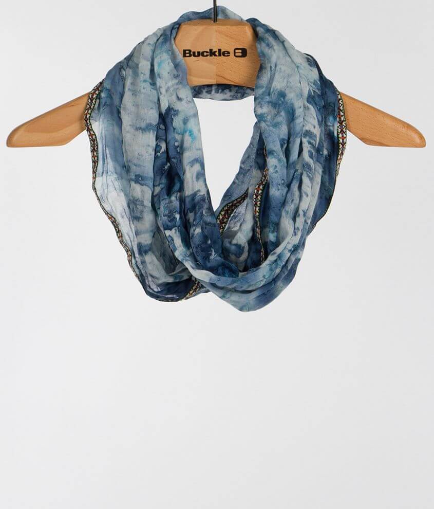 Tie Dye Scarf Women's Scarves in Mint Buckle