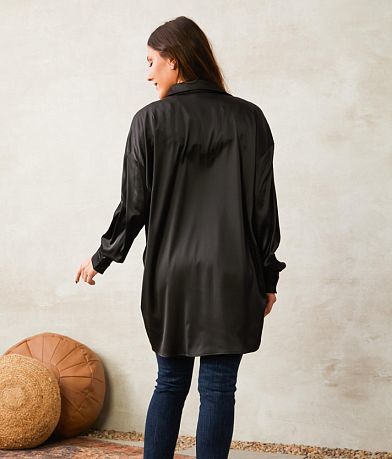 Mable Flowy Satin Tunic Blouse MISC_DETAIL_2
