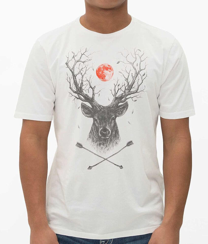 Kane &#38; Unke Deer Tree T-Shirt front view