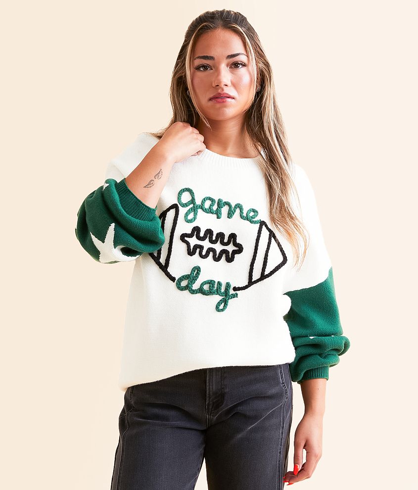 DH Apparel Game Day Sweater front view