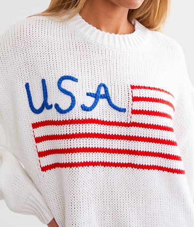 Main Strip USA Flag Sweater MISC_DETAIL_1