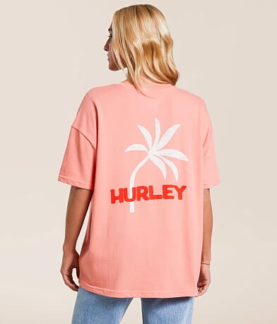 Hurley Sunday Surf Boyfriend T-Shirt BACK