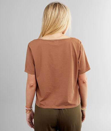 BKE Washed Boxy T-Shirt BACK