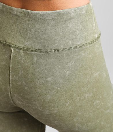 Gilded Intent Lace Trim Biker Short BACK_POCKET
