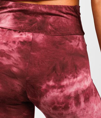 FITZ + EDDI Tie-Dye Biker Short back pocket view