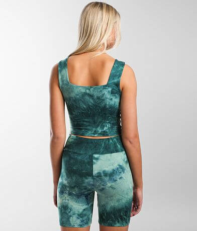 FITZ + EDDI Tie-Dye Cropped Brami back view