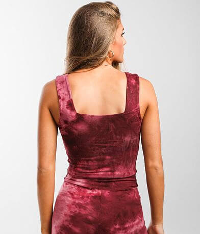 FITZ + EDDI Tie-Dye Cropped Brami back view