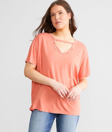 BKE Burn-Out T-Shirt FULL_RIGHT_SIDE