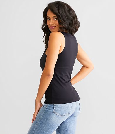 Buckle Black Shaping &amp; Smoothing Tank Top back view