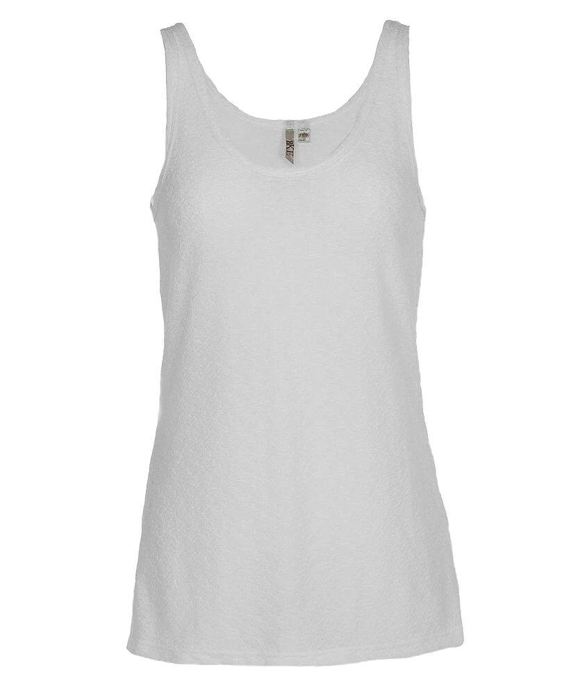 BKE Textured Tank Top front view