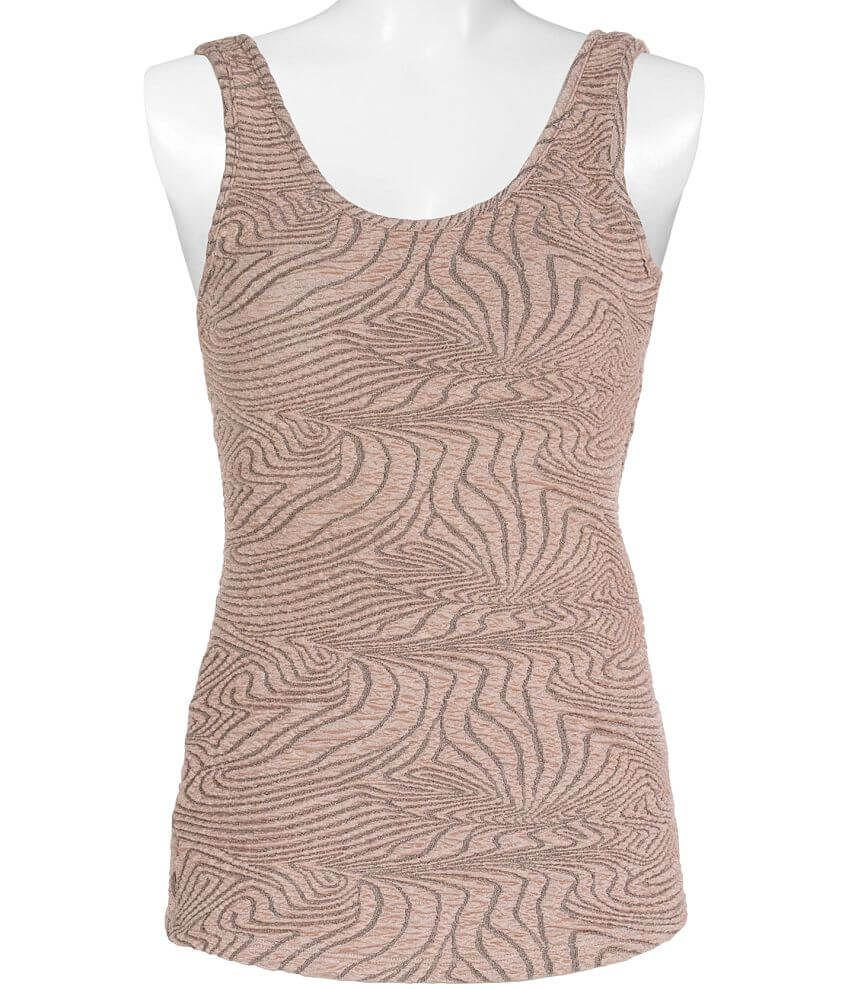 BKE Textured Tank Top front view