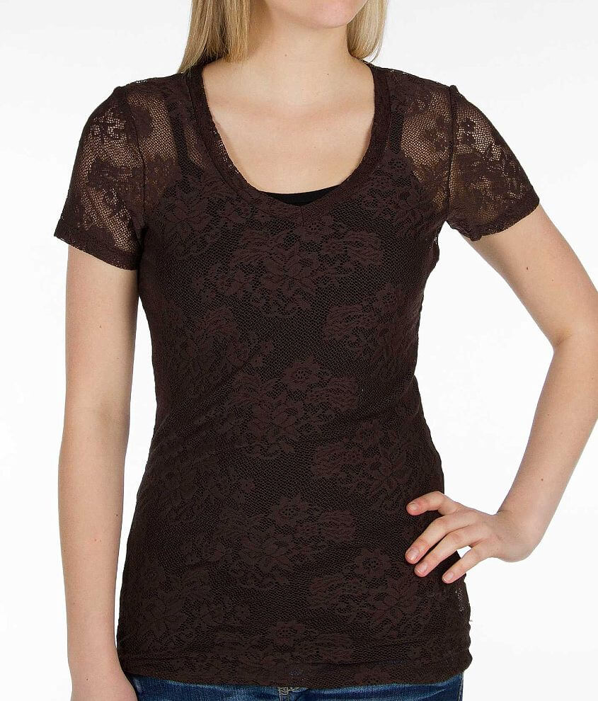 BKE Lace Top front view