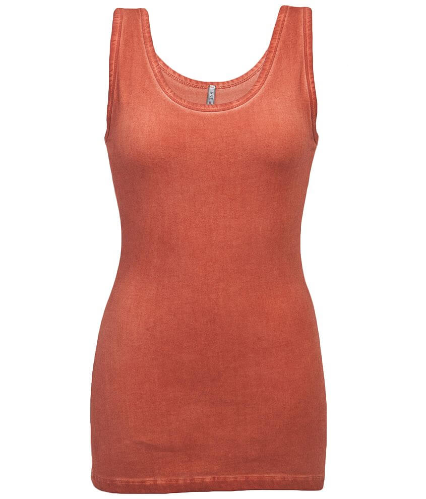 BKE Washed Tank Top front view