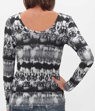 BKE Printed Top MISC_DETAIL_1