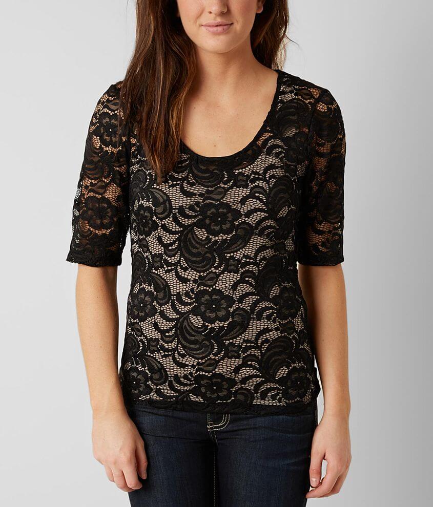 BKE Lace Top front view