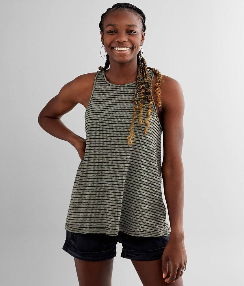 Ribbed Knit Tank Top - Ready to Wear