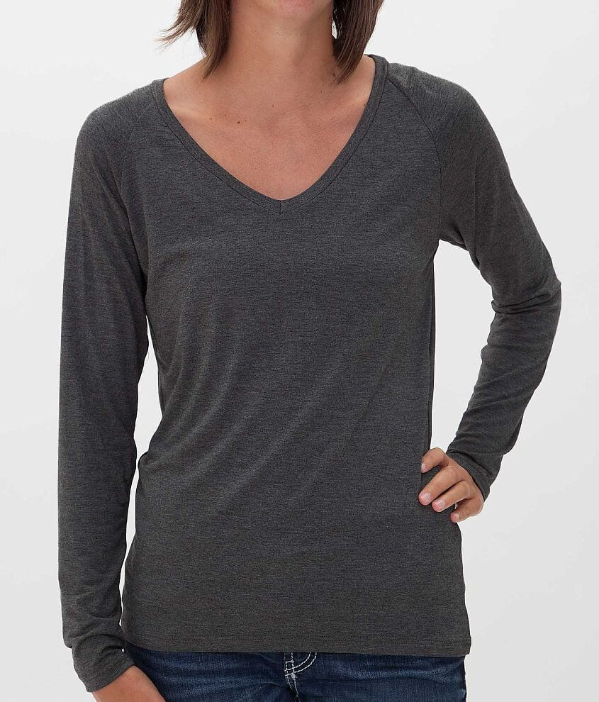 BKE core V-Neck Top front view