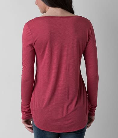 BKE core Scoop Neck Top BACK